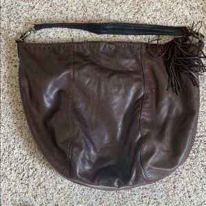 Soft Brown dark leather Sigurd Olsen bag